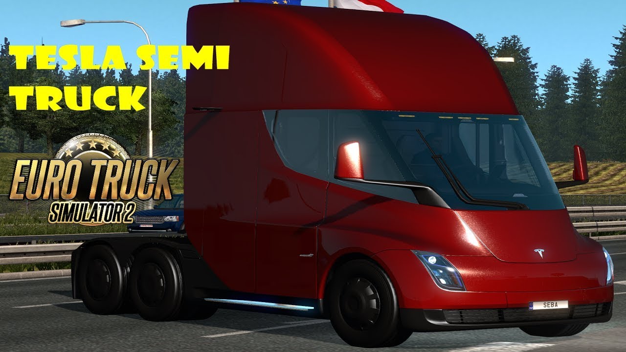 Tesla Semi 2019 1.34.x - ETS2 mods | Euro truck simulator 2 mods